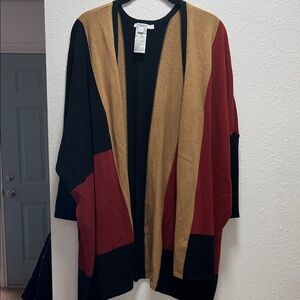 Chico’s Multicolor Open Cardigan